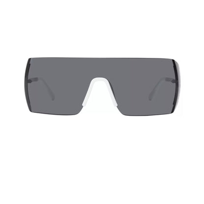 Kenzo Black Irregular Acetate Full Rim Sunglasses KZ40061-Y22