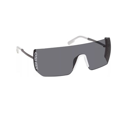 Kenzo Black Irregular Acetate Full Rim Sunglasses KZ40061-Y22