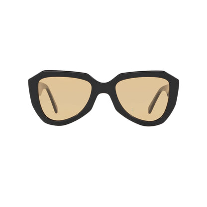 Celine Black Cat-Eye Acetate Full Rim Sunglasses CL40046U-Y22