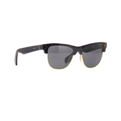 Celine Black Cat-Eye Acetate Full Rim Sunglasses CL40103U-Y22