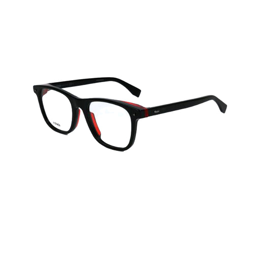 Fendi Black Square Acetate Full Rim Eyeglasses FFM0020-Y22