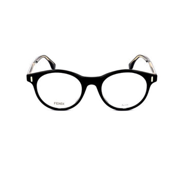 Fendi Black Cat-eye Acetate Full Rim Eyeglasses FFM0046-Y22