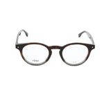 Fendi Grey Round Acetate Full Rim Eyeglasses FF0219-Y22