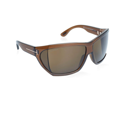 Tom Ford Brown Cat-Eye Acetate Full Rim Sunglasses TF402-Y22