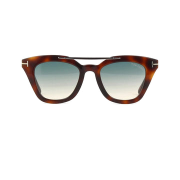 Tom Ford Brown Cat-Eye Acetate Full Rim Sunglasses TF575-Y22