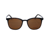 Monaco Brown Square Acetate Full Rim 2-in-1 Eyeglasses/Sunglasses