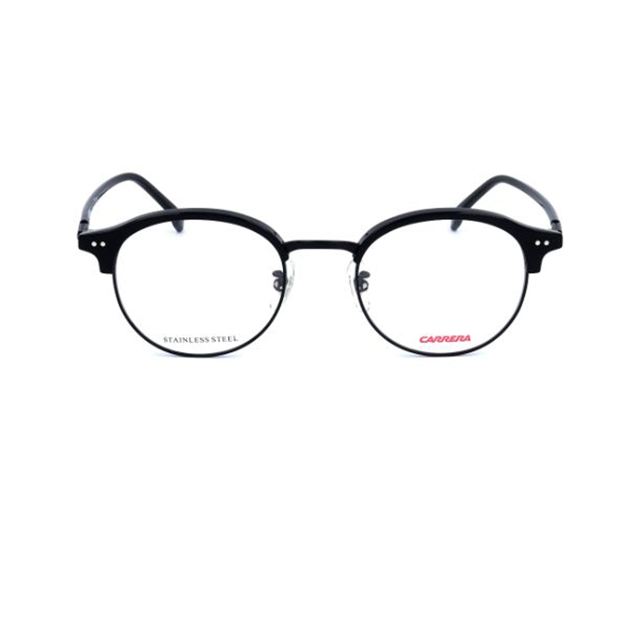 Carrera Round Black Eyeglasses