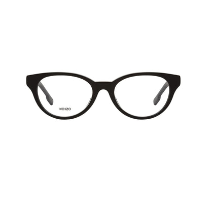 Kenzo Black Cat-Eye Acetate Full Rim Eyeglasses KZ50043I-Y23
