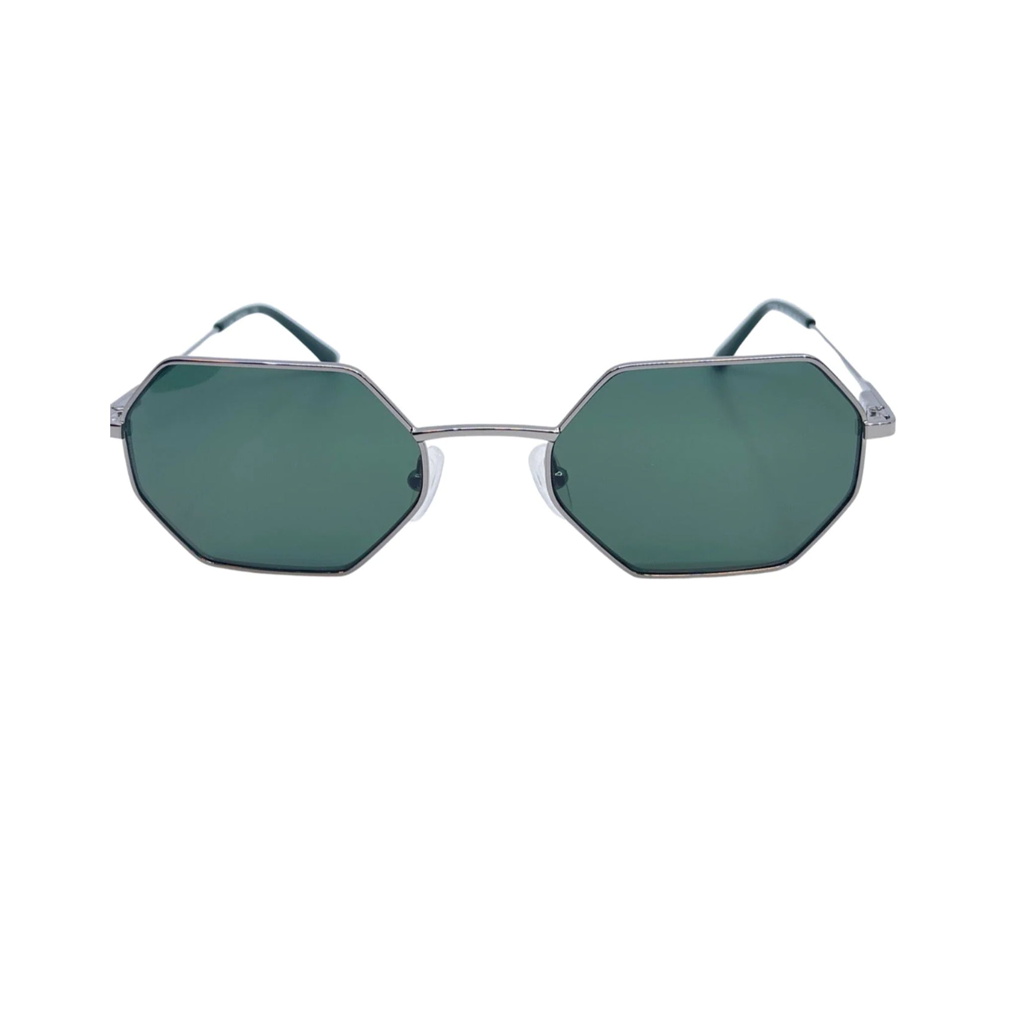 CalvinKlein Irregular Gun Metal Sunglasses