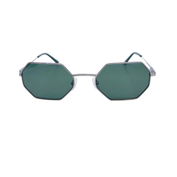 CalvinKlein Irregular Gun Metal Sunglasses