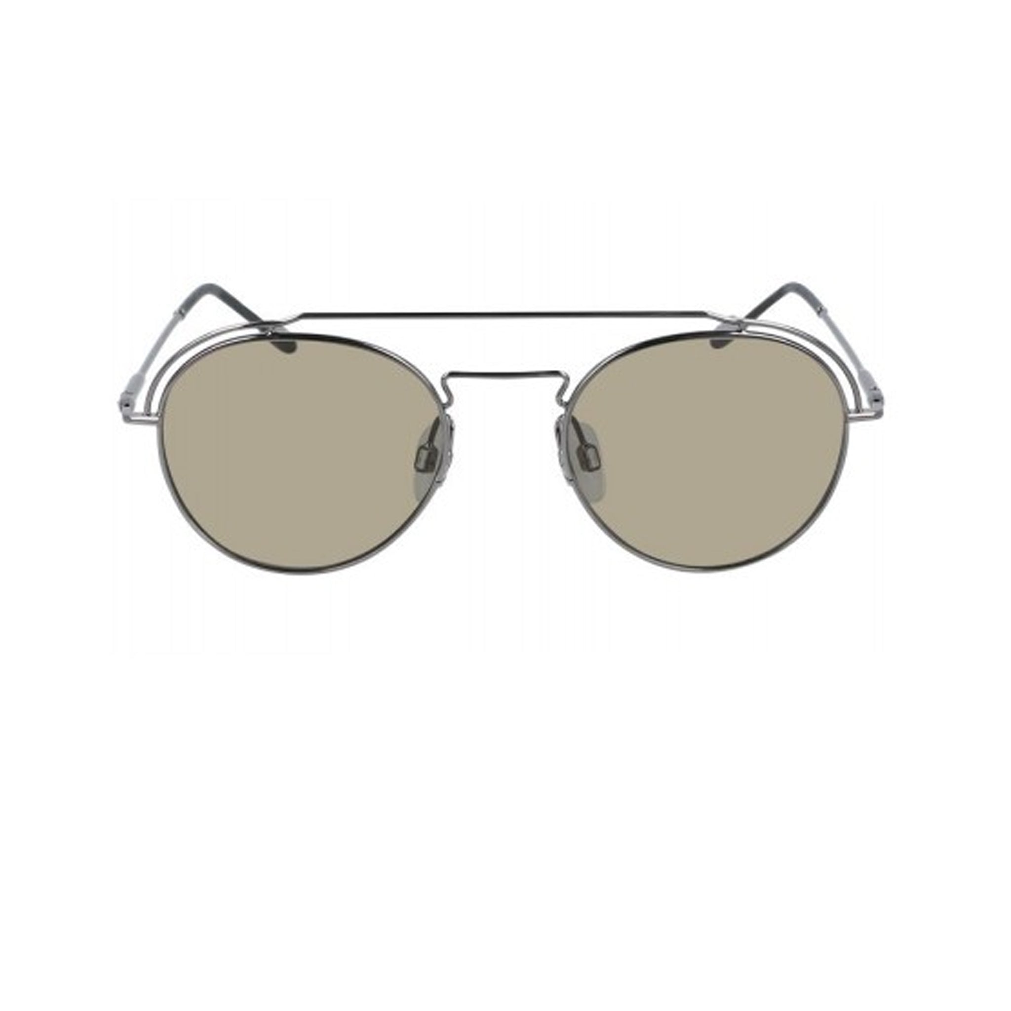 CalvinKlein Aviator Gun Metal Sunglasses