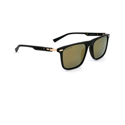 Tonino Lamborghini Black Square Acetate Full Rim Sunglasses TL911-Y22