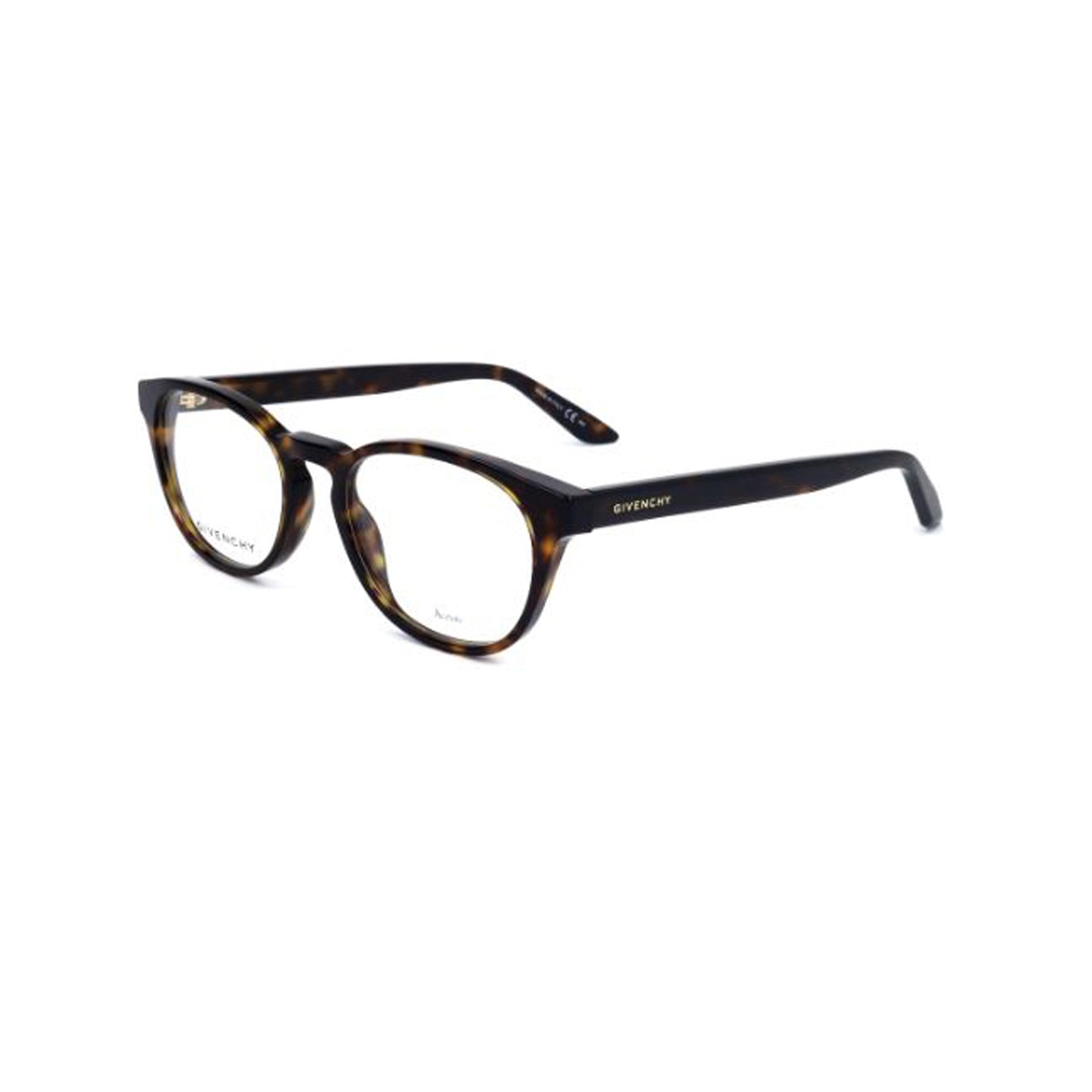 Givenchy Brown Round Acetate Full Rim Eyeglasses GV0159-Y23