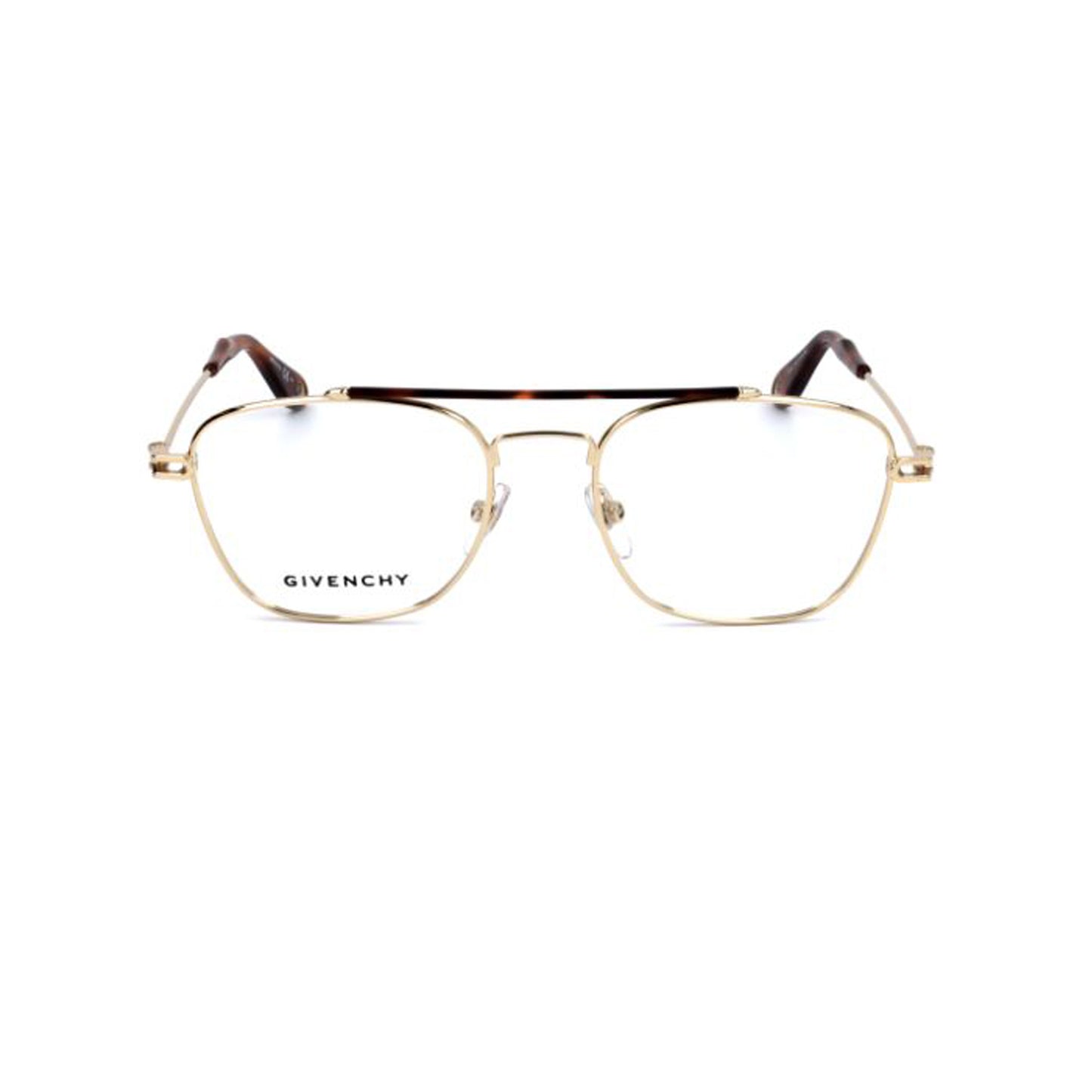 Givenchy Gold Aviator Metal Full Rim Eyeglasses GV0053-Y23