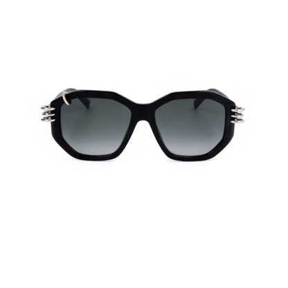 Givenchy Black Irregular Acetate Full Rim Sunglasses GV7175/G/S-Y23