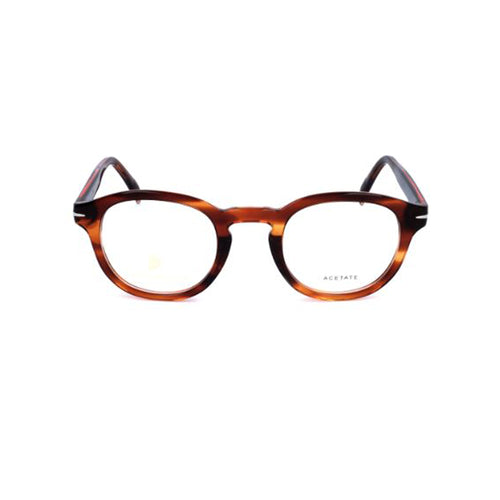 David Beckham Gold Round Acetate Eyeglasses DB7017-Y23 (Gamer Edition)