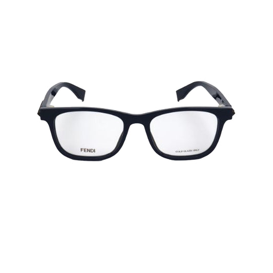 Fendi Blue Square Acetate Full Rim Eyeglasses FFM0037-Y23