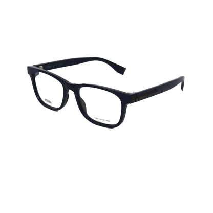 Fendi Blue Square Acetate Full Rim Eyeglasses FFM0037-Y23