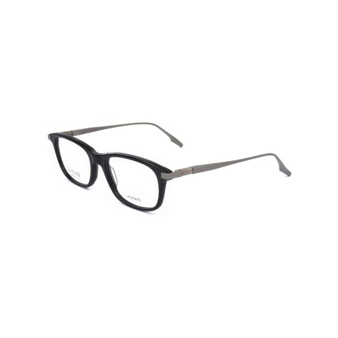 Safilo Calibro Gray Rectangle Acetate Full Rim Eyeglasses