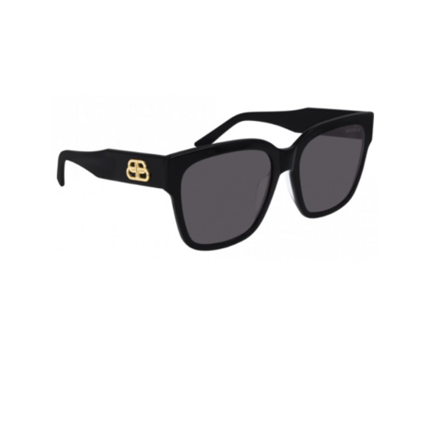Balenciaga Black Square Acetate Full Rim Sunglasses BB0056SA-Y23