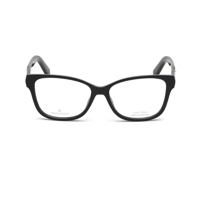 Swarovski Black Cat-Eye Acetate Full Rim Eyeglasses SK5282-Y23