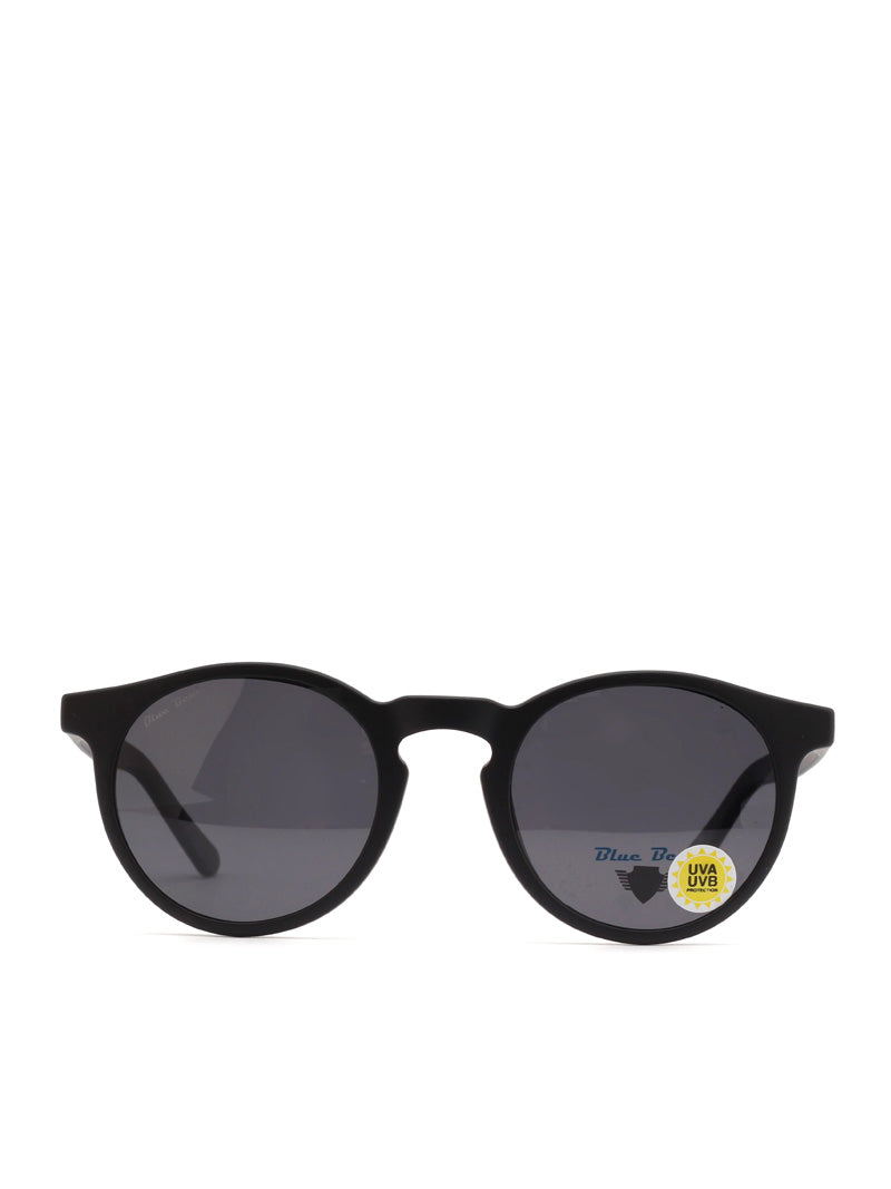 BlueBeat by Barakat Round Black Sunglasses 2-in-1