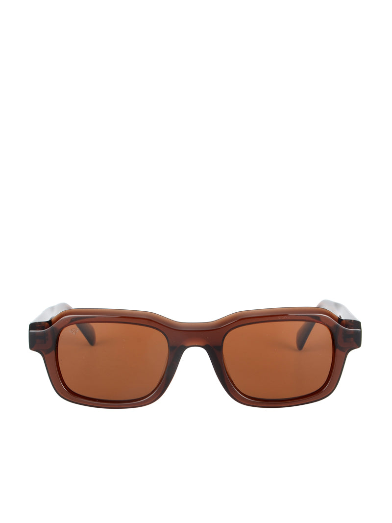 BlueBeat by Barakat Square Brown Sunglasses