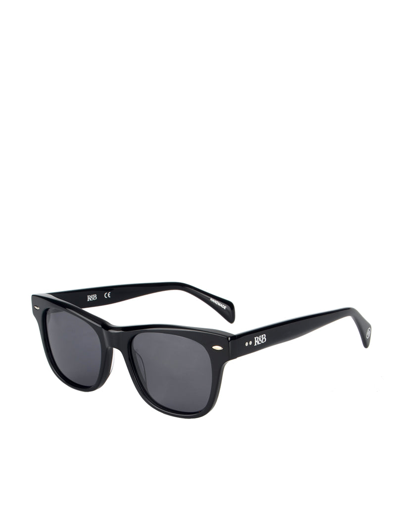 R&B by Barakat Square Black Sunglasses