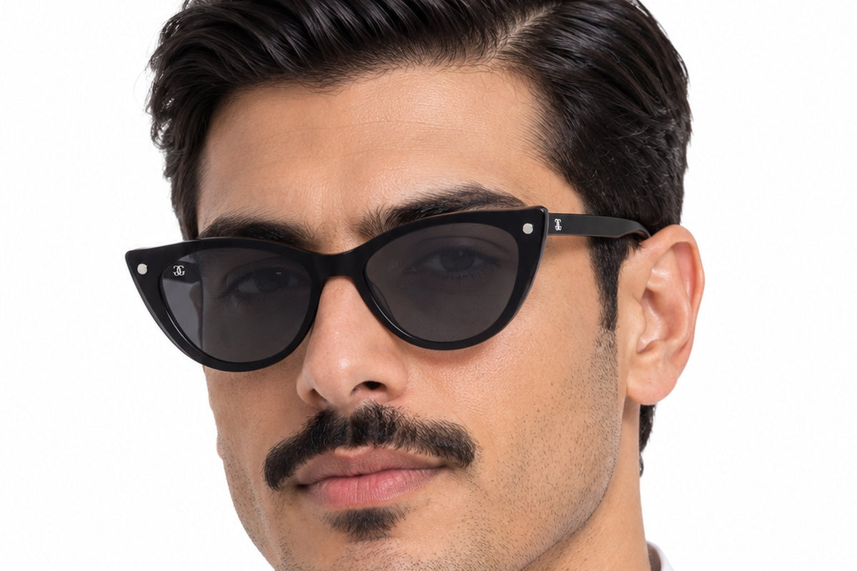 GALIA GA2027-50 Black BK-C1 worn by a man