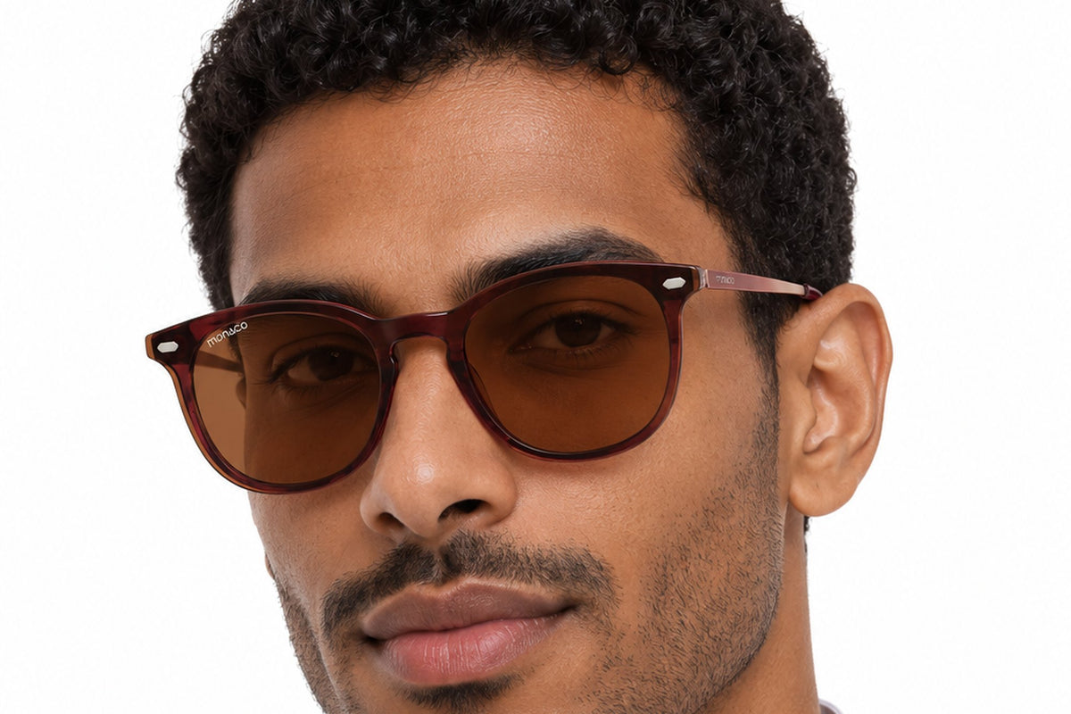 MONACO MN2027-47 Pink PN-C3 worn by a man