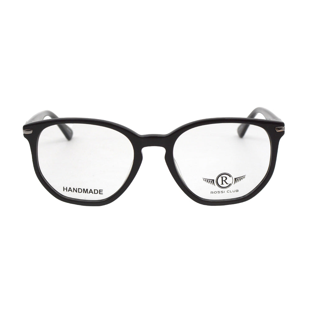 نظارات طبية أسود/فضي من ROSSI CLUB