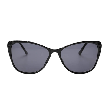 She By Barakat Black Cat-Eye Sunglasses
