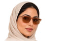 ROSSI CLUB RC2026-50 Brown BR-C4 worn by a woman