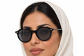 MONACO MN2027-49 Black BK-C1 worn by a woman