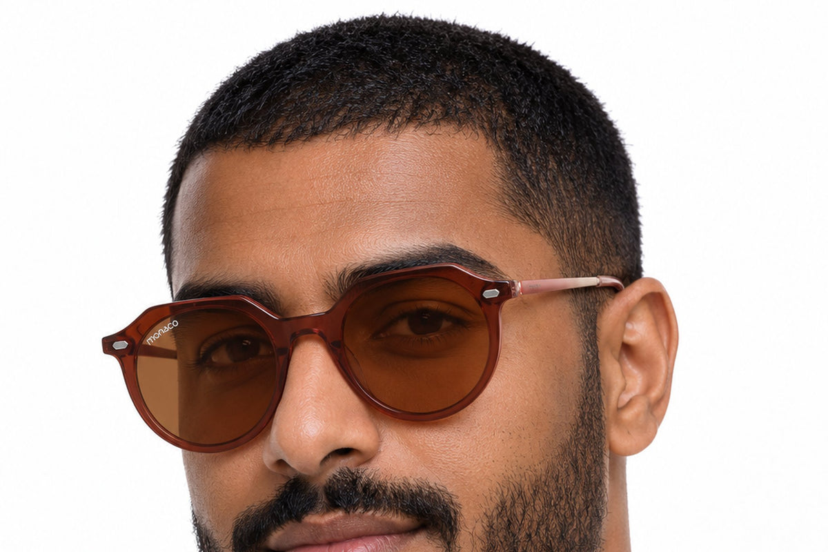 MONACO MN2027-49 Pink PN-C2 worn by a man
