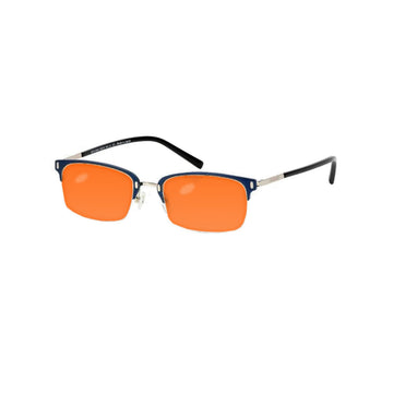 Badaro By Barakat Rectangular Blue Eyeglasses Gamer Edition