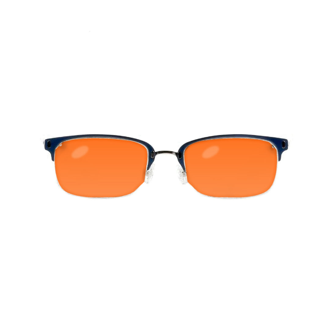Badaro By Barakat Rectangular Blue Eyeglasses Gamer Edition