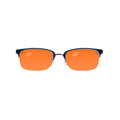 Badaro By Barakat Rectangular Blue Eyeglasses Gamer Edition