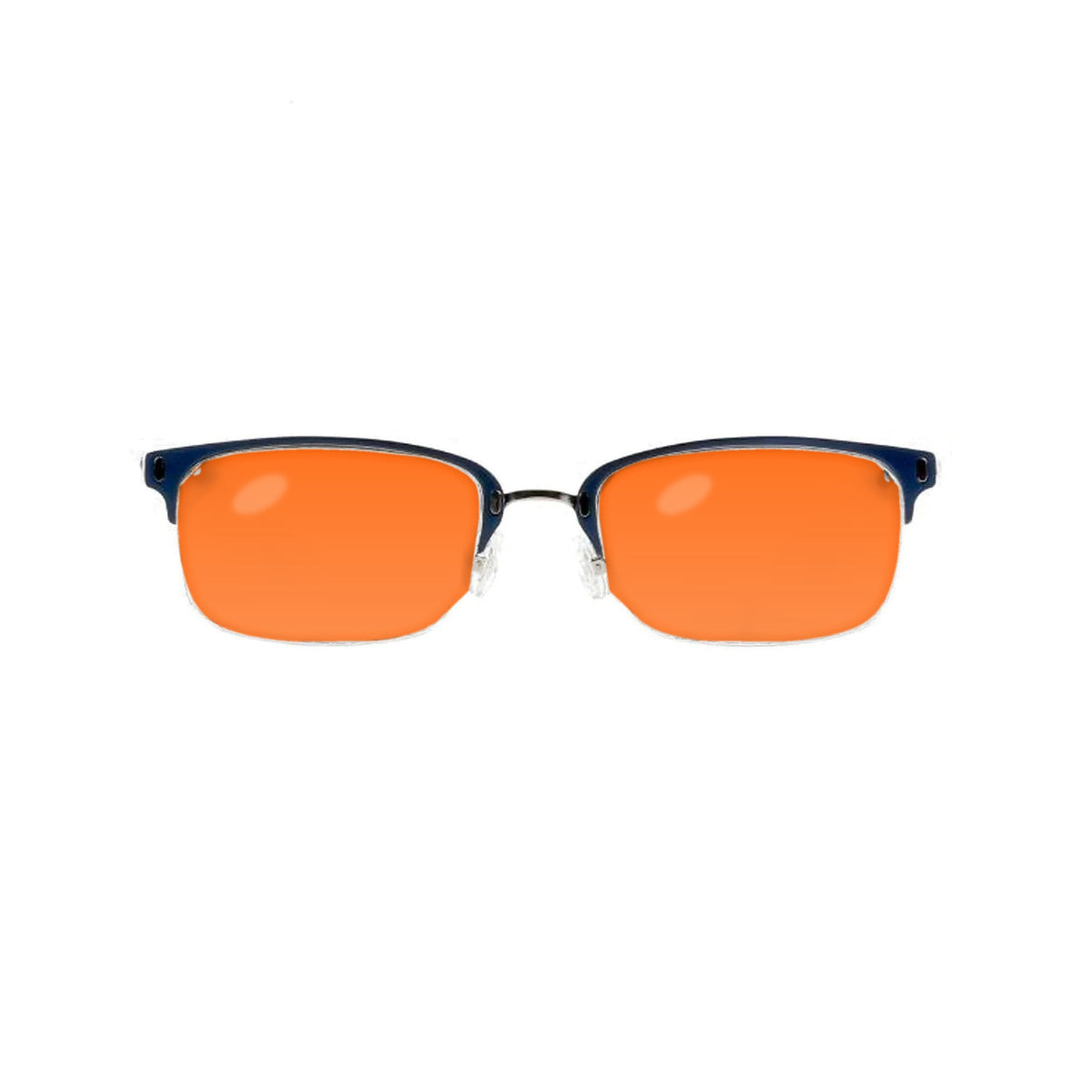 Badaro By Barakat Rectangular Blue Eyeglasses Gamer Edition