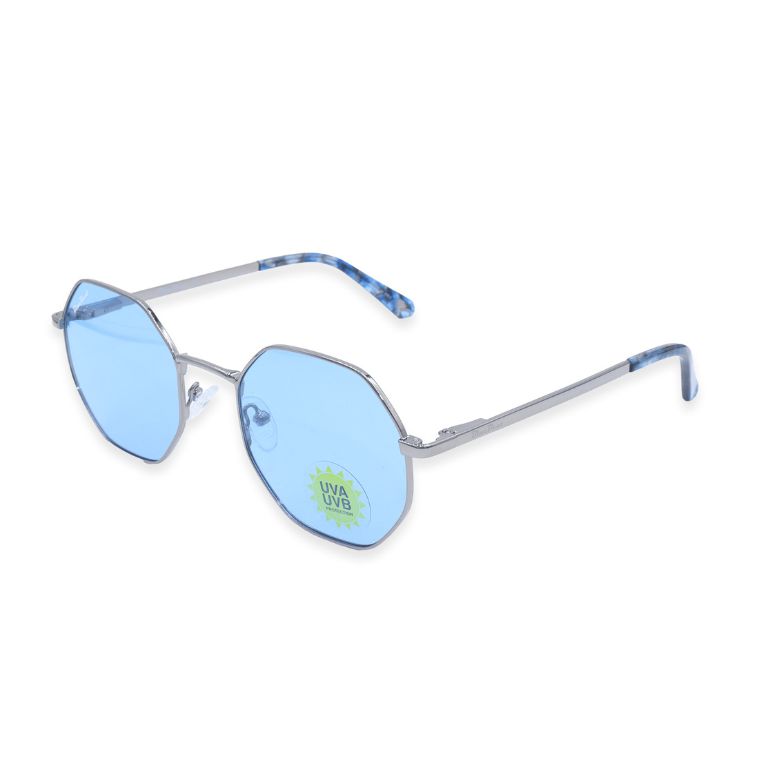 نظارات شمسية فضي من BLUE BEAT - Barakat Optical