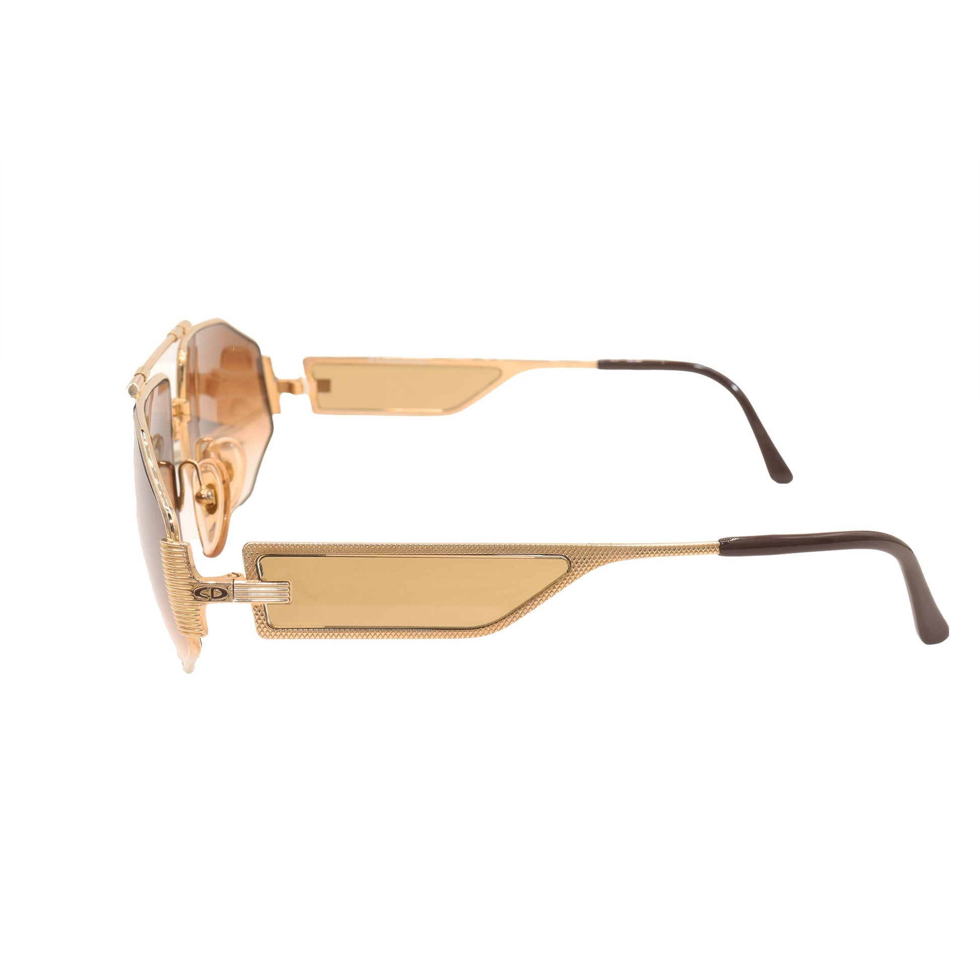 نظارات شمسية ذهبية من CHRISTIAN DIOR. - Barakat Optical