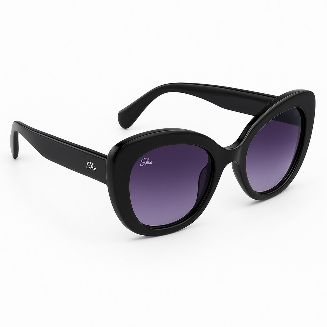 She By Barakat Black Sunglasses - Barakat Optical